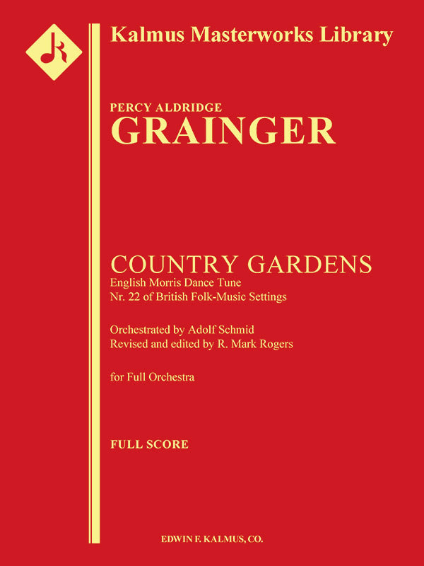 Country Gardens (Schmid revised orchestration) Cover Image