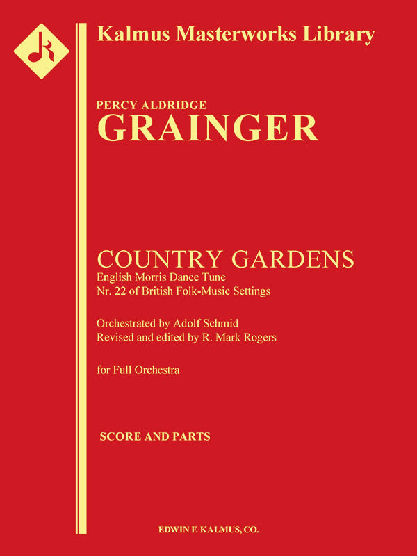 Country Gardens (Schmid revised orchestration) Cover Image