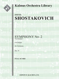 Symphony No. 2 in B major, Op. 14 (To October) Cover Image