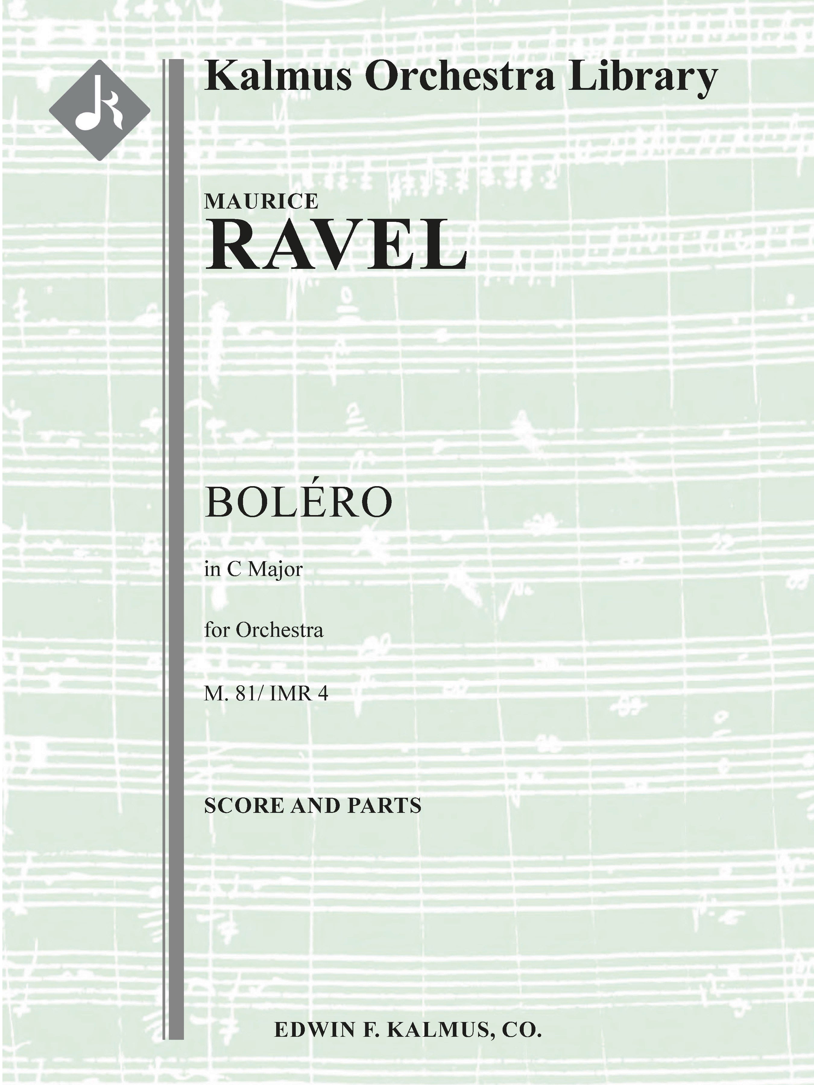 Bolero, M. 81 Cover Image