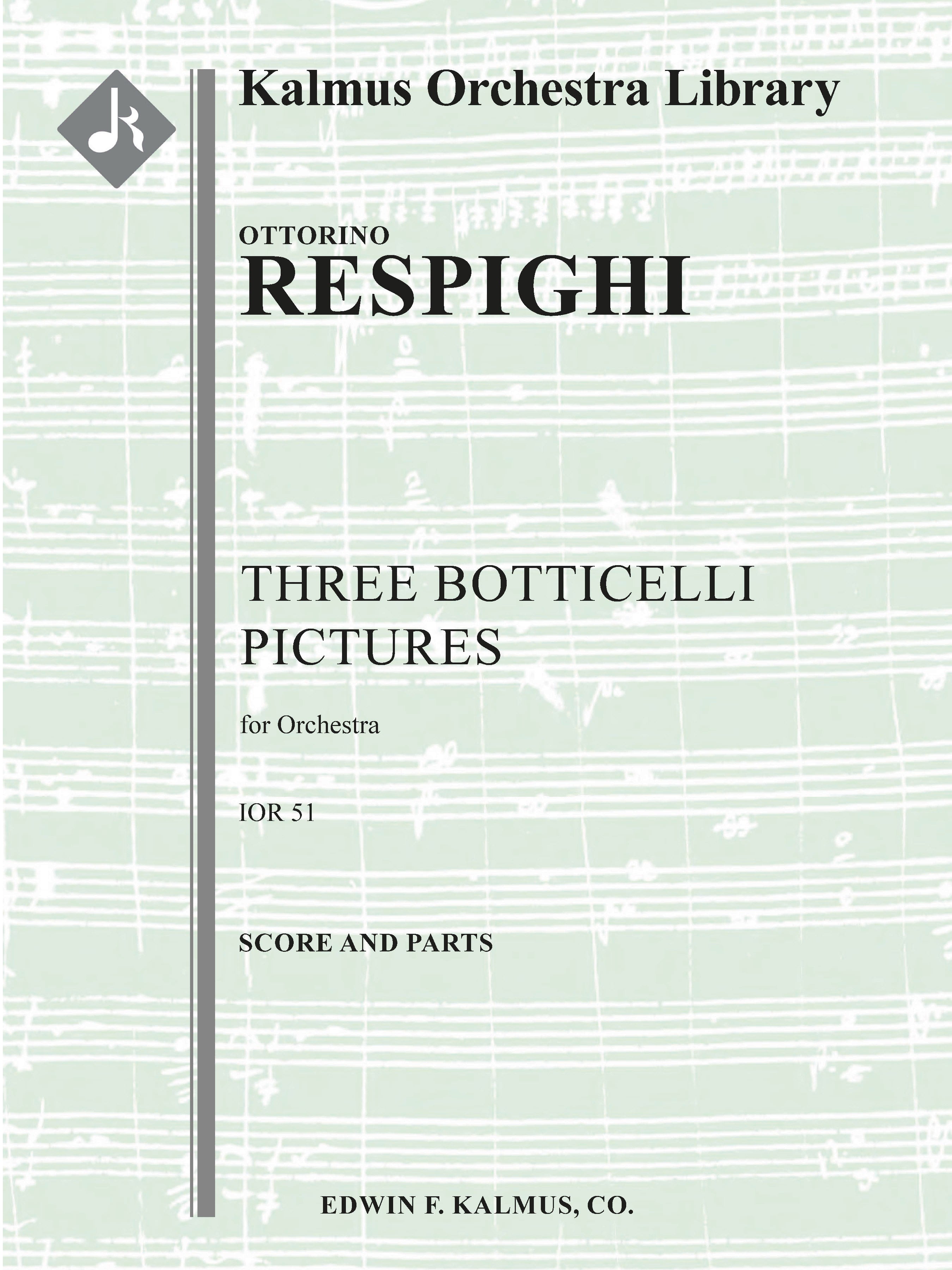 Three Botticelli Pictures (Botticelli Triptych) Cover Image