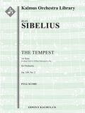The Tempest: 1st Suite for Orchestra, Op. 109, No. 2 Cover Image