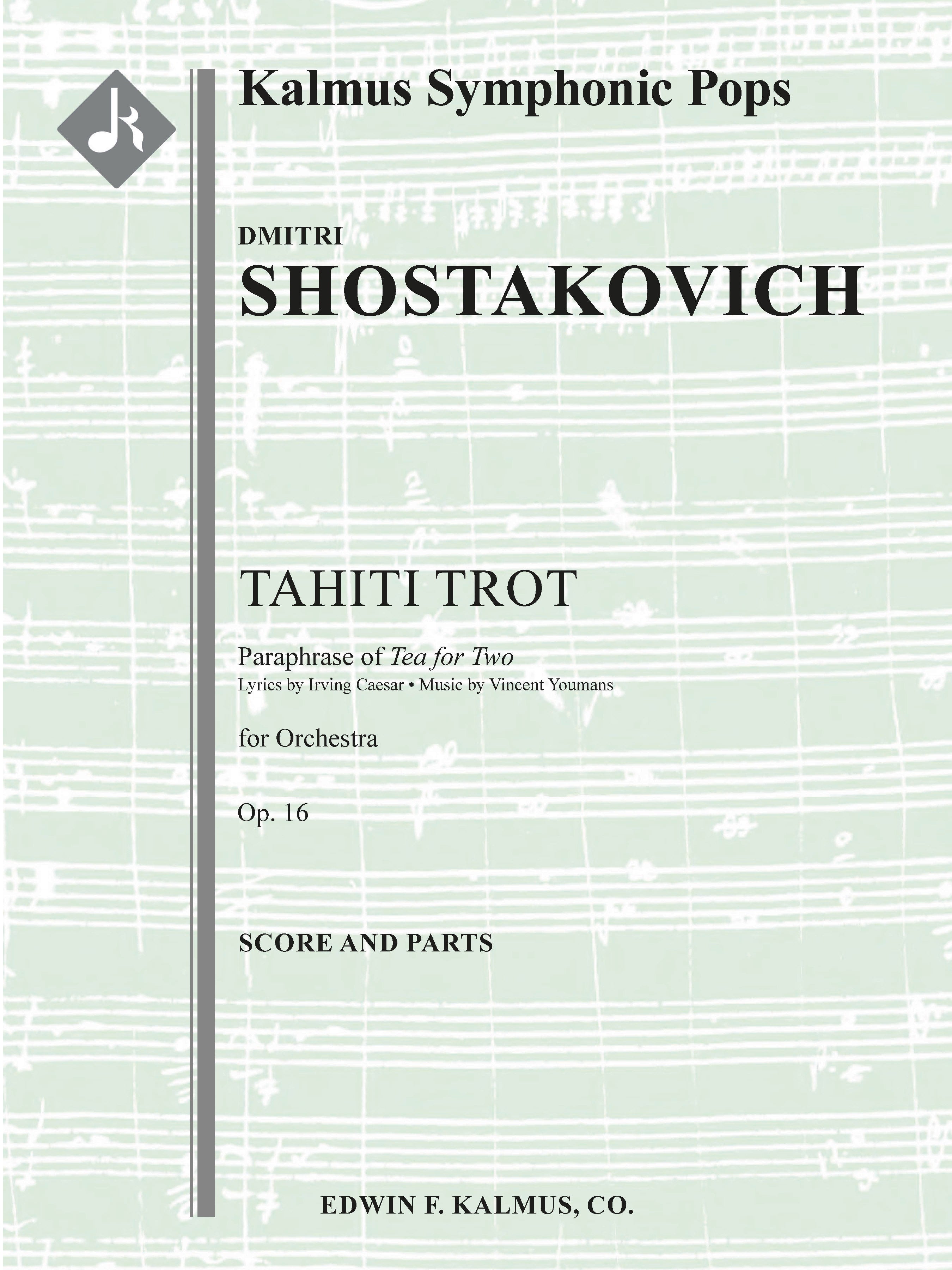 Tahiti Trot, Op. 16 Cover Image