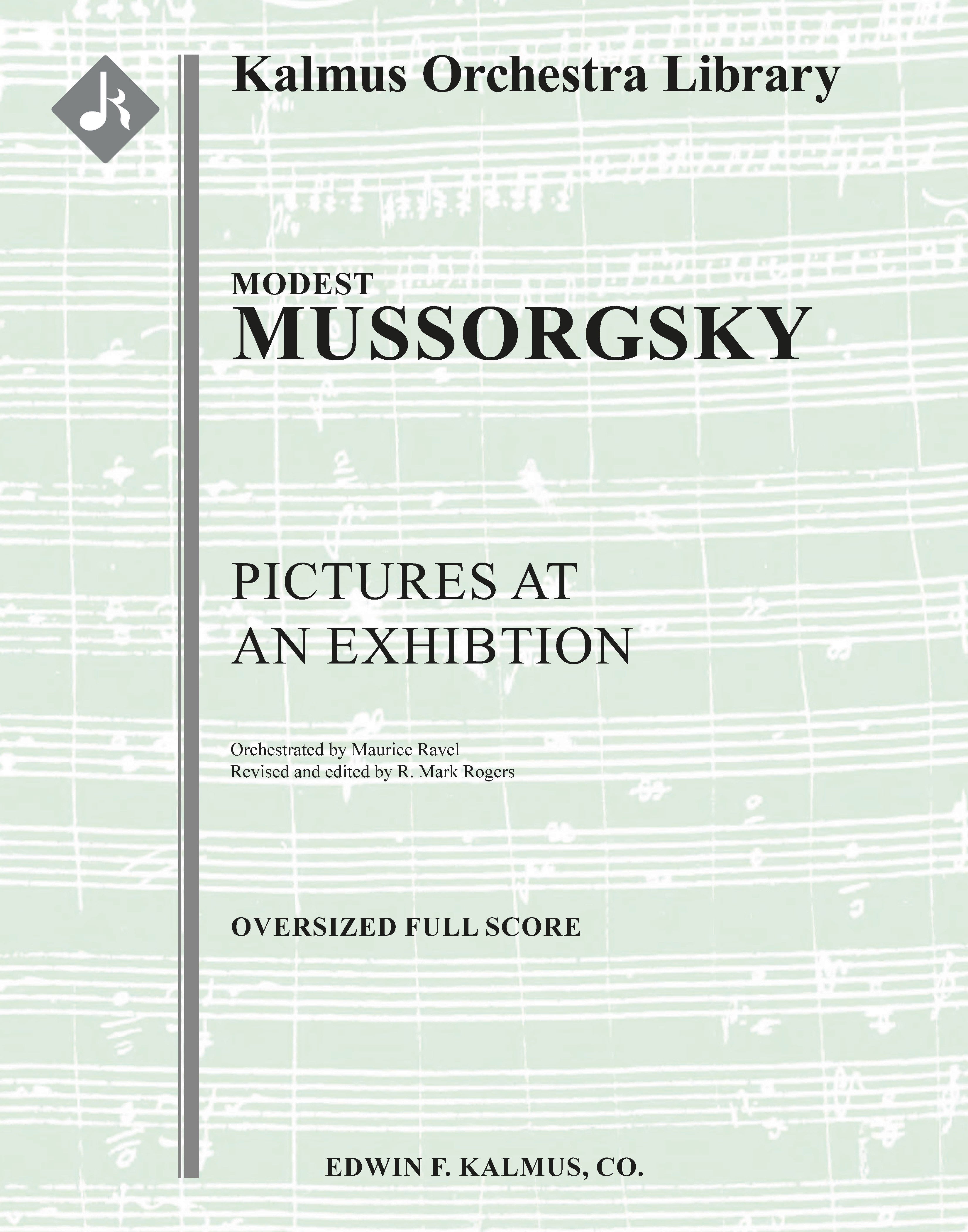 Pictures at an Exhibition (Ravel/ Rogers 2025 edition, complete) Cover Image