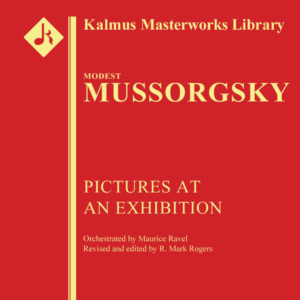 Pictures at an Exhibition (Ravel/ Rogers 2025 edition, complete) Cover Image