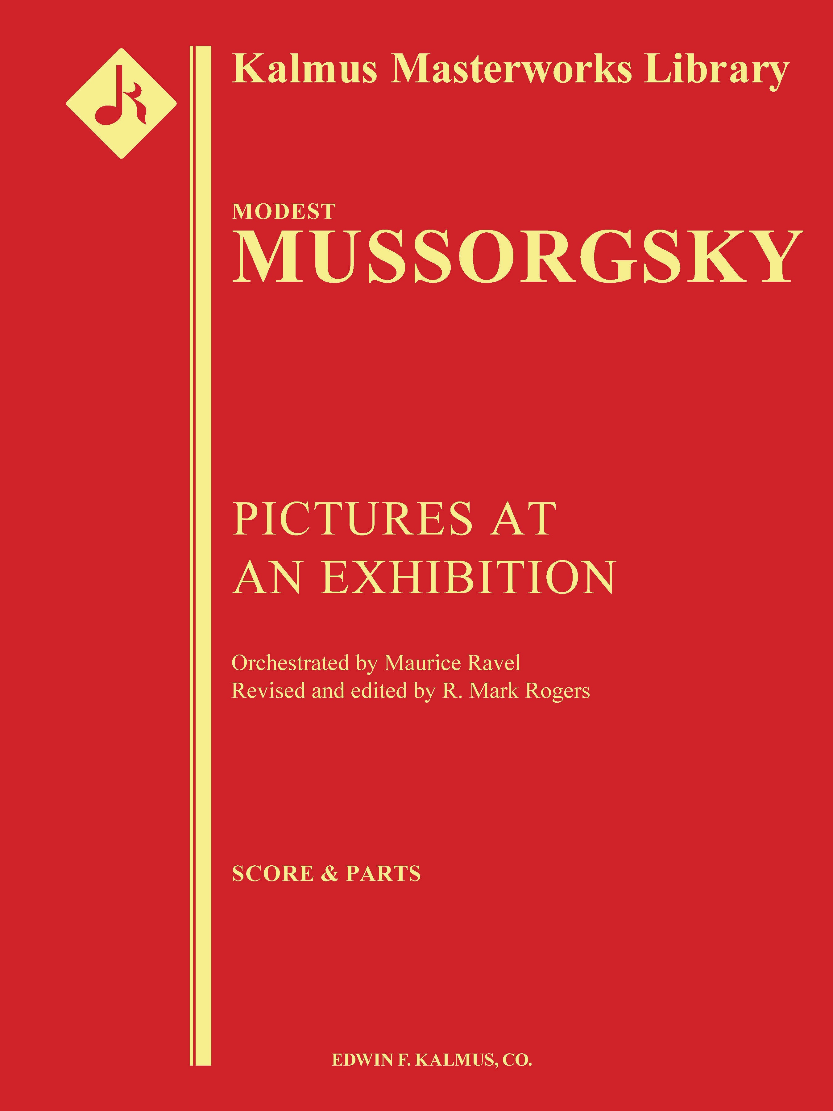 Pictures at an Exhibition (Ravel/ Rogers 2025 edition, complete) Cover Image