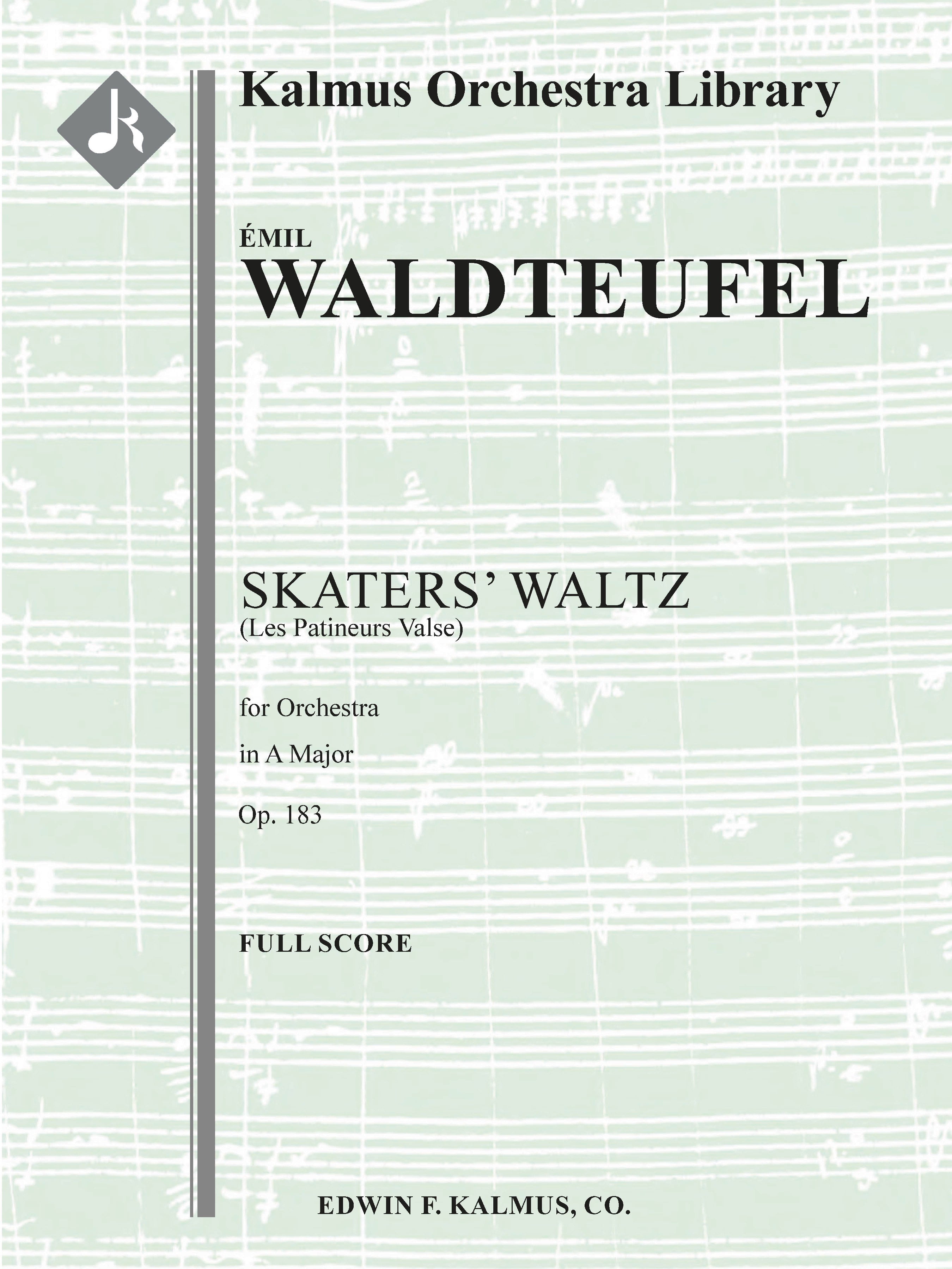 Les Patineurs Valse (The Skaters' Waltz), Op. 183 Cover Image