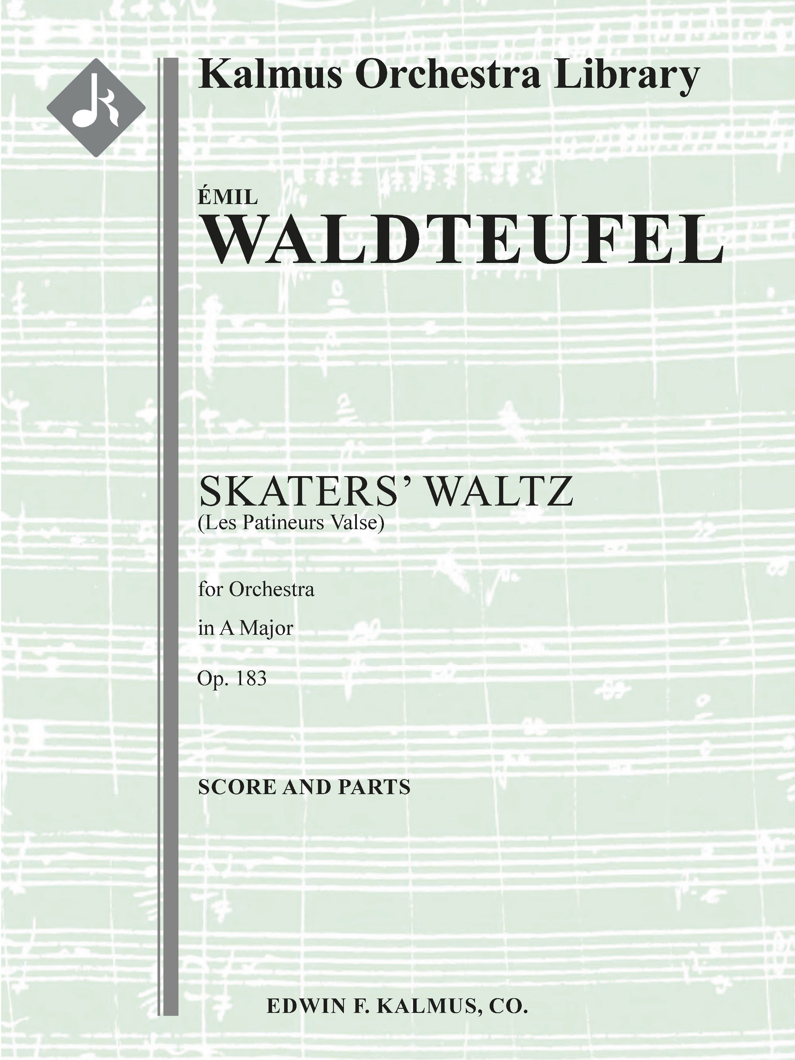 Les Patineurs Valse (The Skaters' Waltz), Op. 183 Cover Image