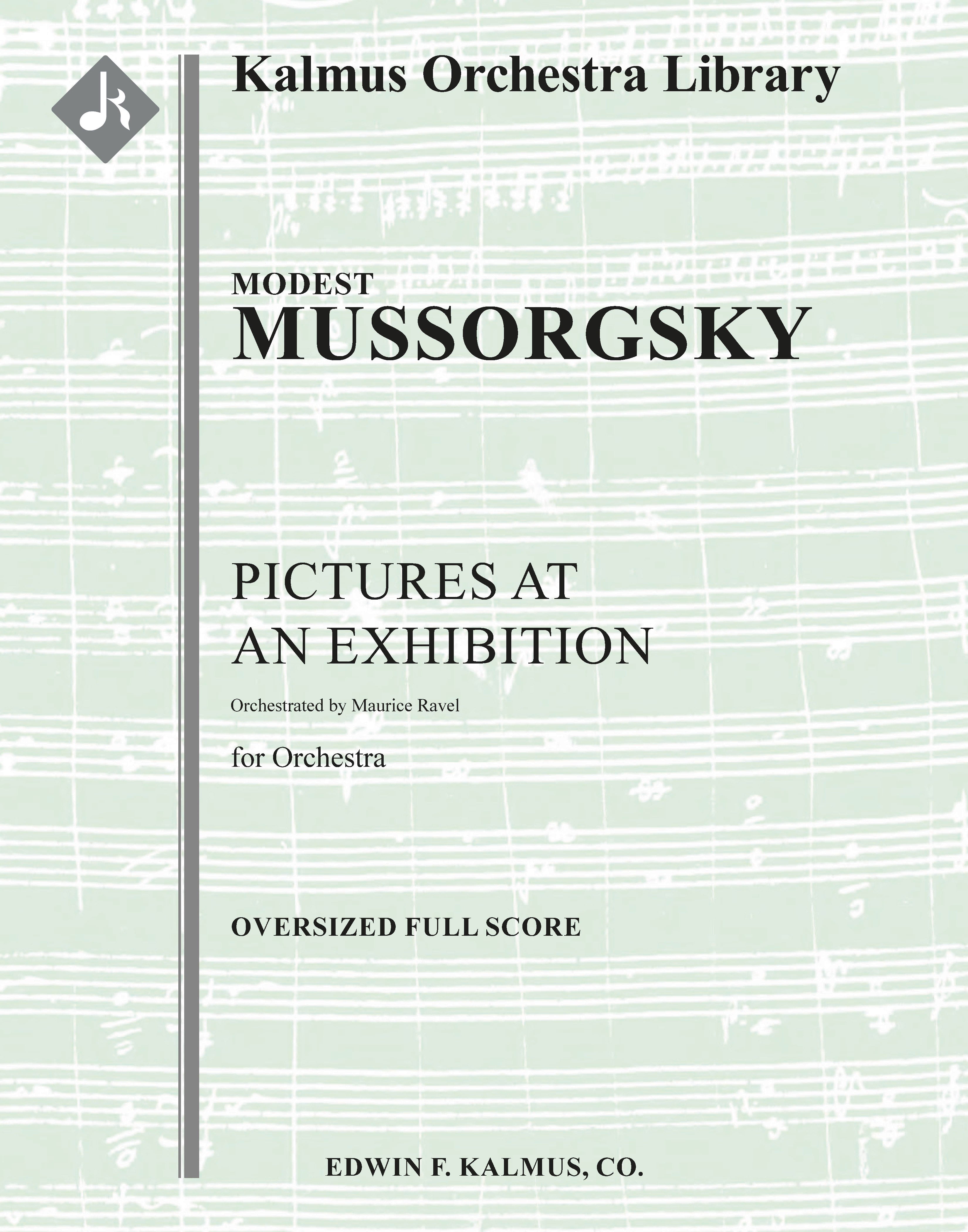 Pictures at an Exhibition (Ravel original edition, complete) Cover Image