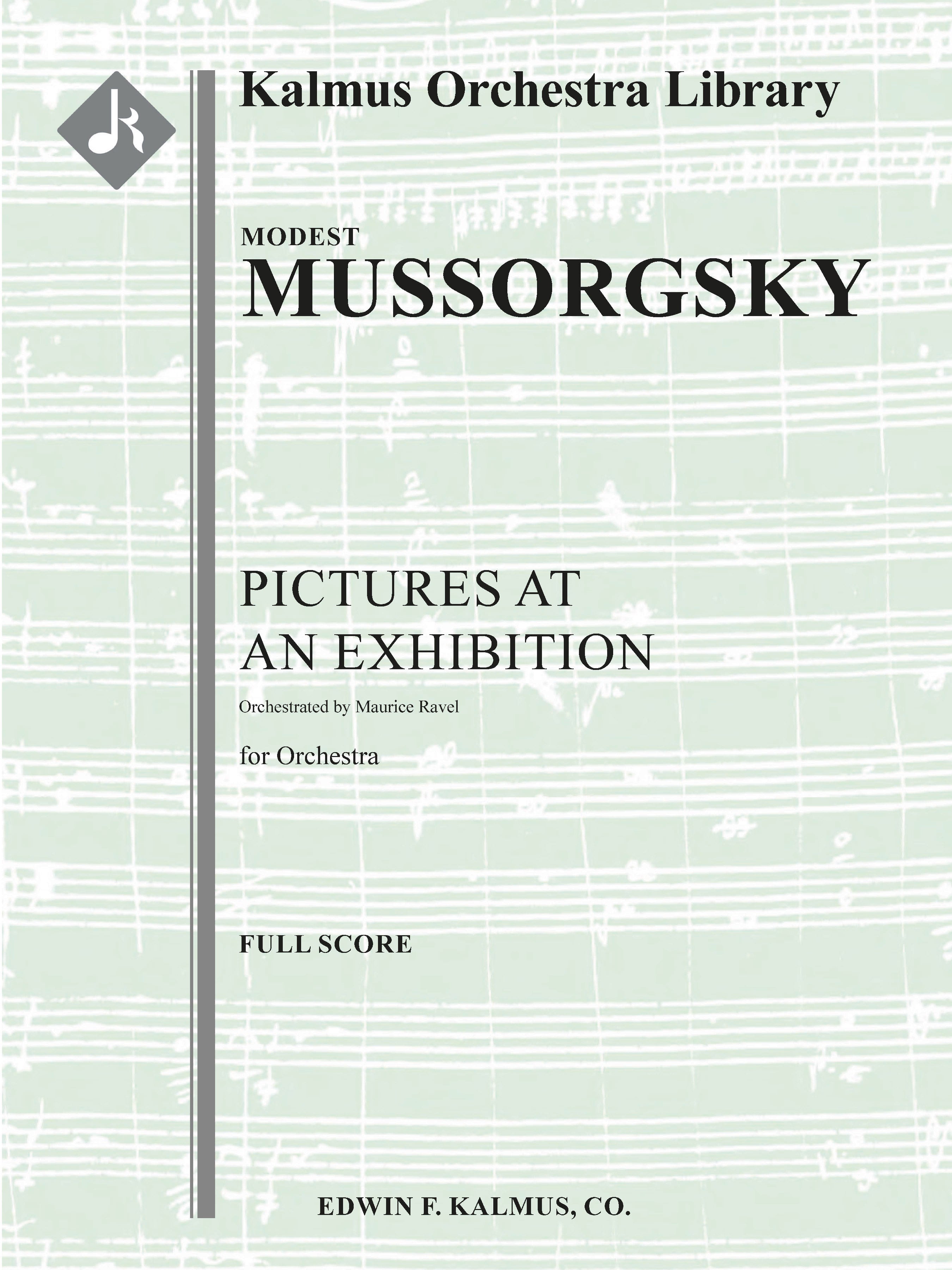 Pictures at an Exhibition (Ravel original edition, complete) Cover Image