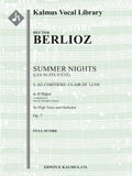 Summer Nights, Op. 7 (Les nuits d'été): 5. Au Cimitiere: Clair de lune (original key of D) Cover Image