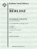 Summer Nights, Op. 7 (Les nuits d'été): 5. Au Cimitiere: Clair de lune (original key of D) Cover Image