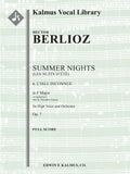 Summer Nights, Op. 7 (Les nuits d'été ): 6. L'isle Inconnue (original key of F) Cover Image
