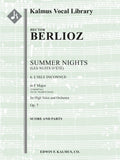 Summer Nights, Op. 7 (Les nuits d'été ): 6. L'isle Inconnue (original key of F) Cover Image