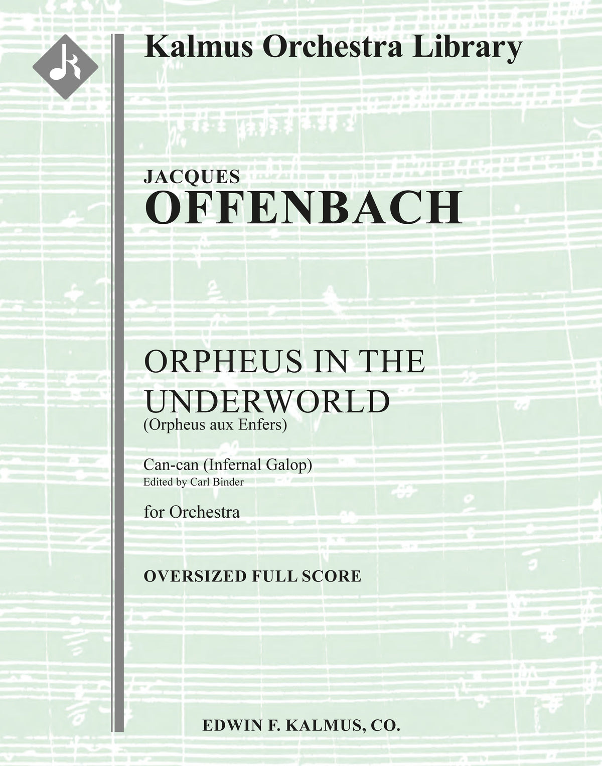 Orpheus in the Underworld (Orpheus aux Enfers): Can-can (Infernal Galop) Cover Image