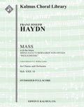 Missa Sancti Bernardi von Offida in B-flat Major (Missa Solemnis), Hob.XXII: 10 'Heiligmesse' [Critical ed.] Cover Image