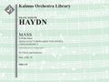 Missa Sancti Bernardi von Offida in B-flat Major (Missa Solemnis), Hob.XXII: 10 'Heiligmesse' [Critical ed.] Cover Image