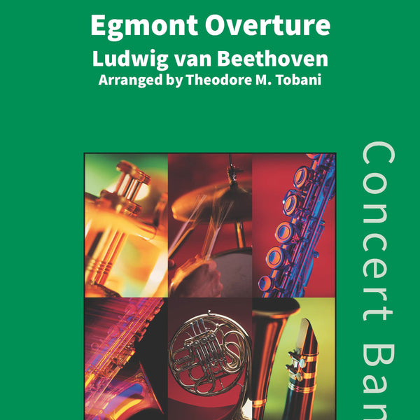 Egmont Overture for Band Cover Image