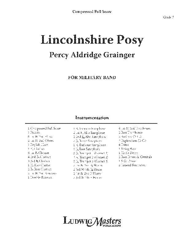 Lincolnshire Posy - Original Band Edition Cover Image