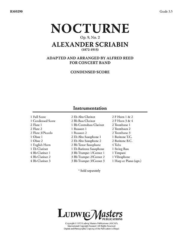 Nocturne, Op. 9 No. 2 Cover Image