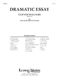 Dramatic Essay for Solo Trumpet and Band Cover Image