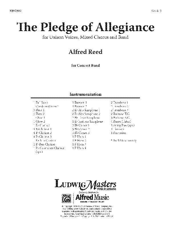 Pledge of Allegiance, The Cover Image