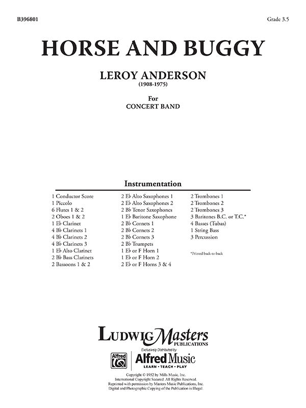 Horse and Buggy (band version) Cover Image