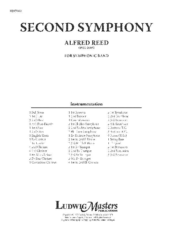 Second Symphony Cover Image
