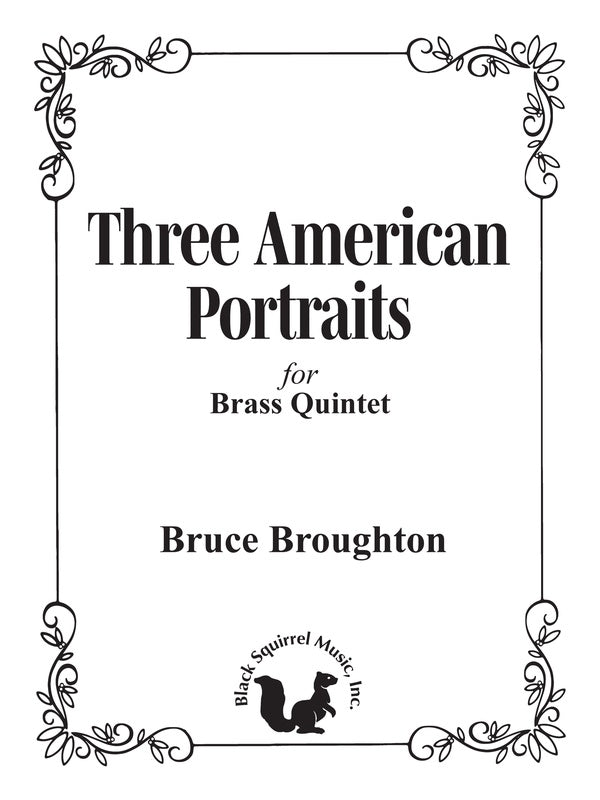 Three American Portraits Cover Image