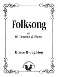 Folksong for Trumpet and Piano Cover Image