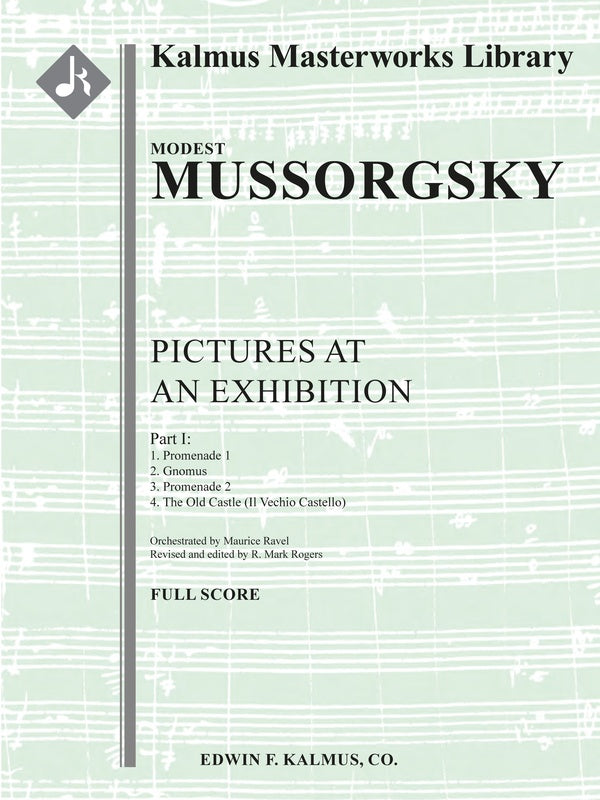 Pictures at an Exhibition: Part 1 [extraction] [Ravel/ Rogers 2025 edition] Cover Image