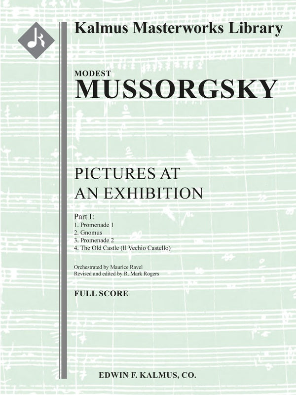 Pictures at an Exhibition: Part 1 [extraction] [Ravel/ Rogers 2025 edition] Cover Image