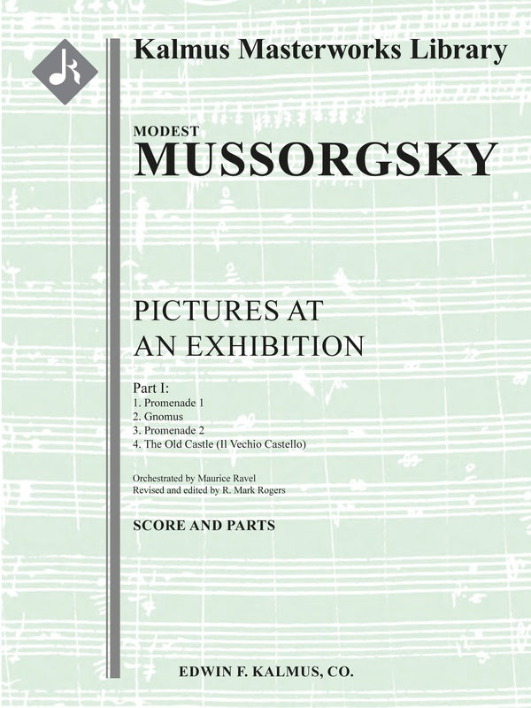 Pictures at an Exhibition: Part 1 [extraction] [Ravel/ Rogers 2025 edition] Cover Image