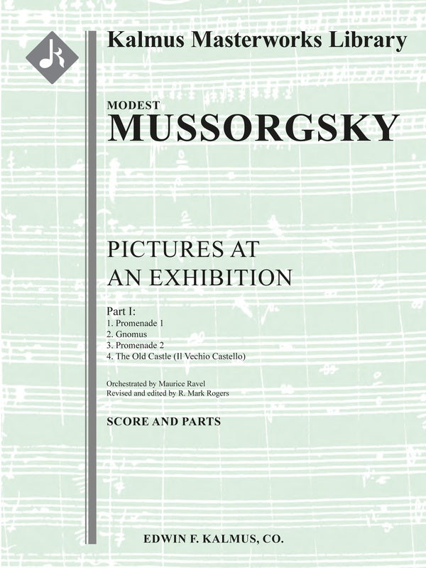 Pictures at an Exhibition: Part 1 [extraction] [Ravel/ Rogers 2025 edition] Cover Image