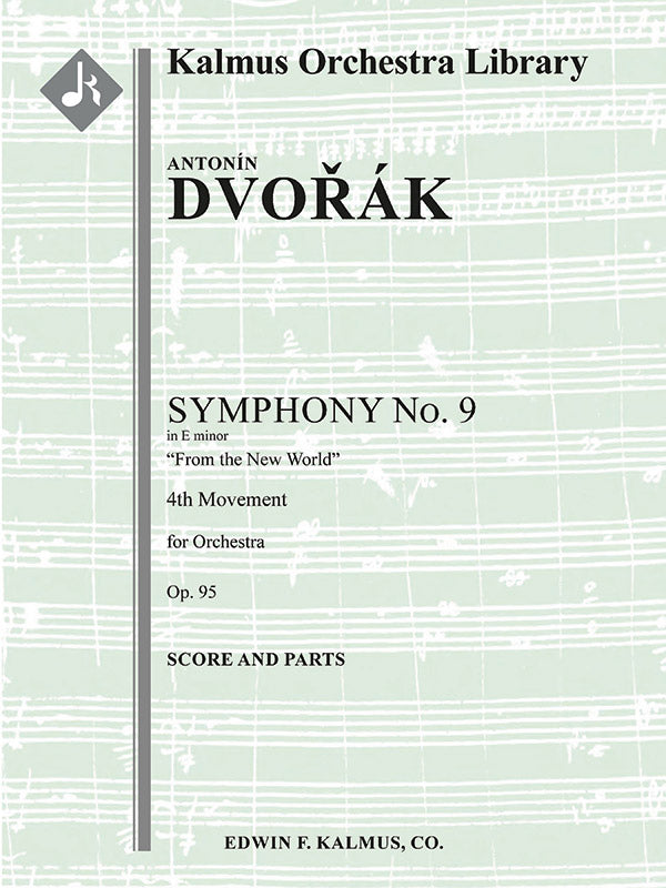Symphony No. 9 in E minor: From the New World, Op. 95/ B. 178: 4th Movement Cover Image