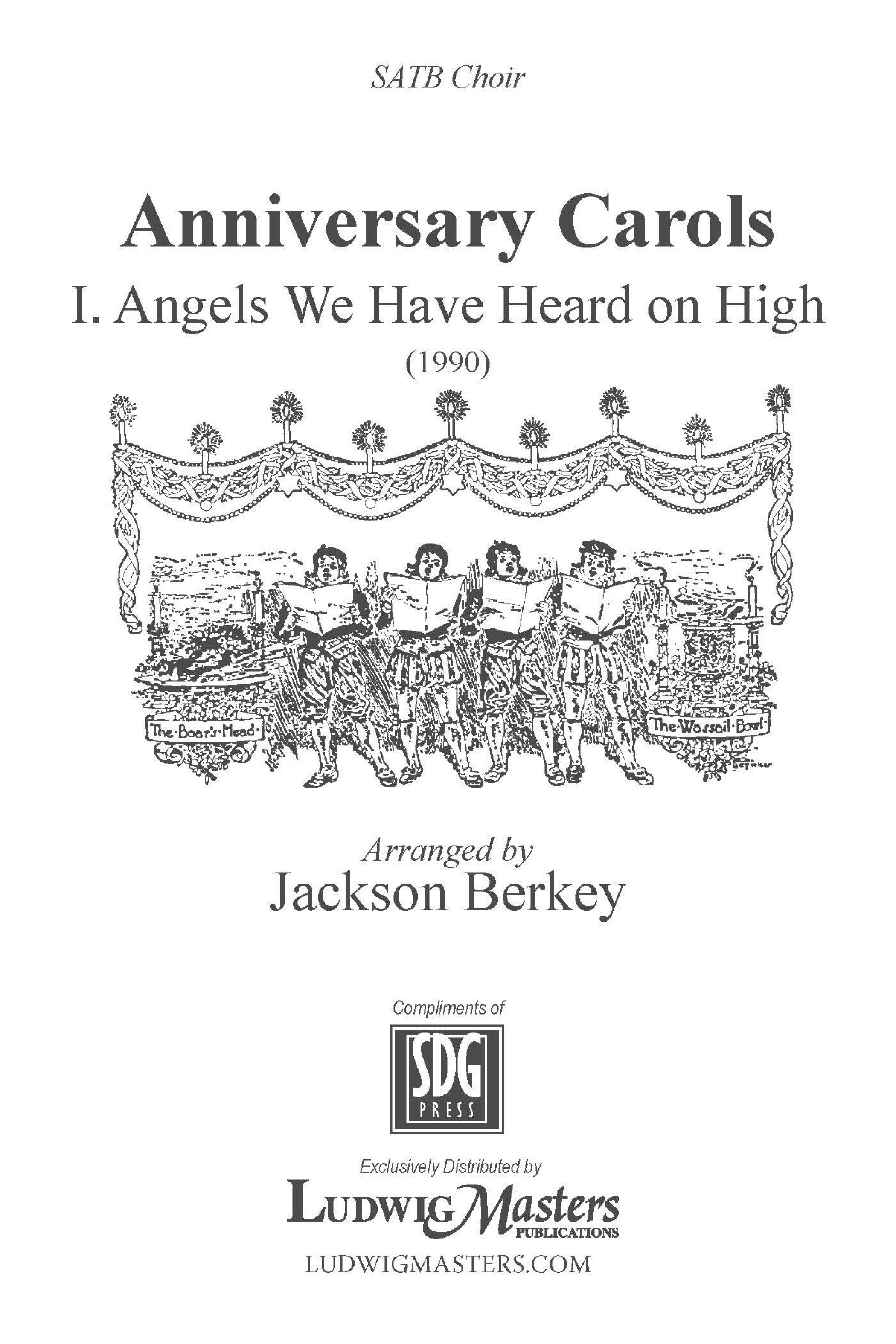 Angels We Have Heard on High (Anniversary Carols) Cover Image