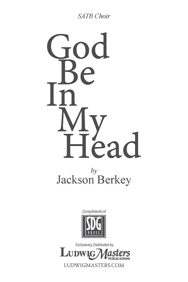God Be In My Head Cover Image