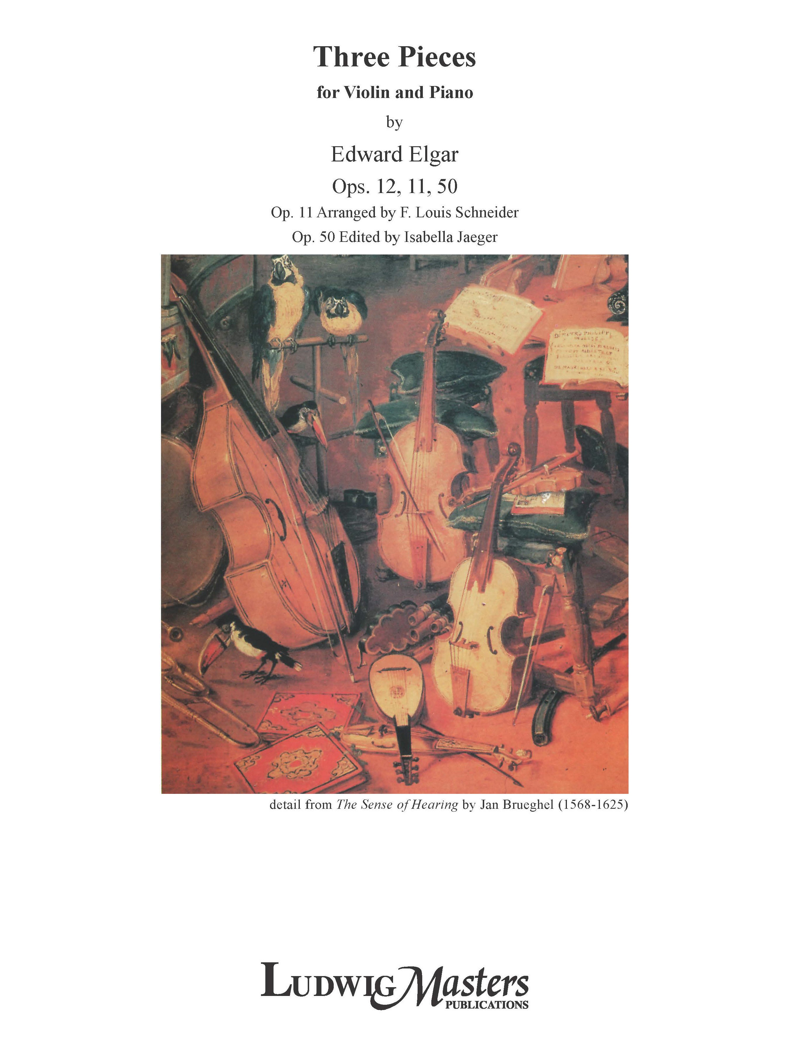 Three Pieces, Ops. 11, 12, & 50 Cover Image