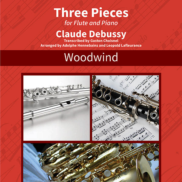 Three Pieces for Flute and Piano Cover Image