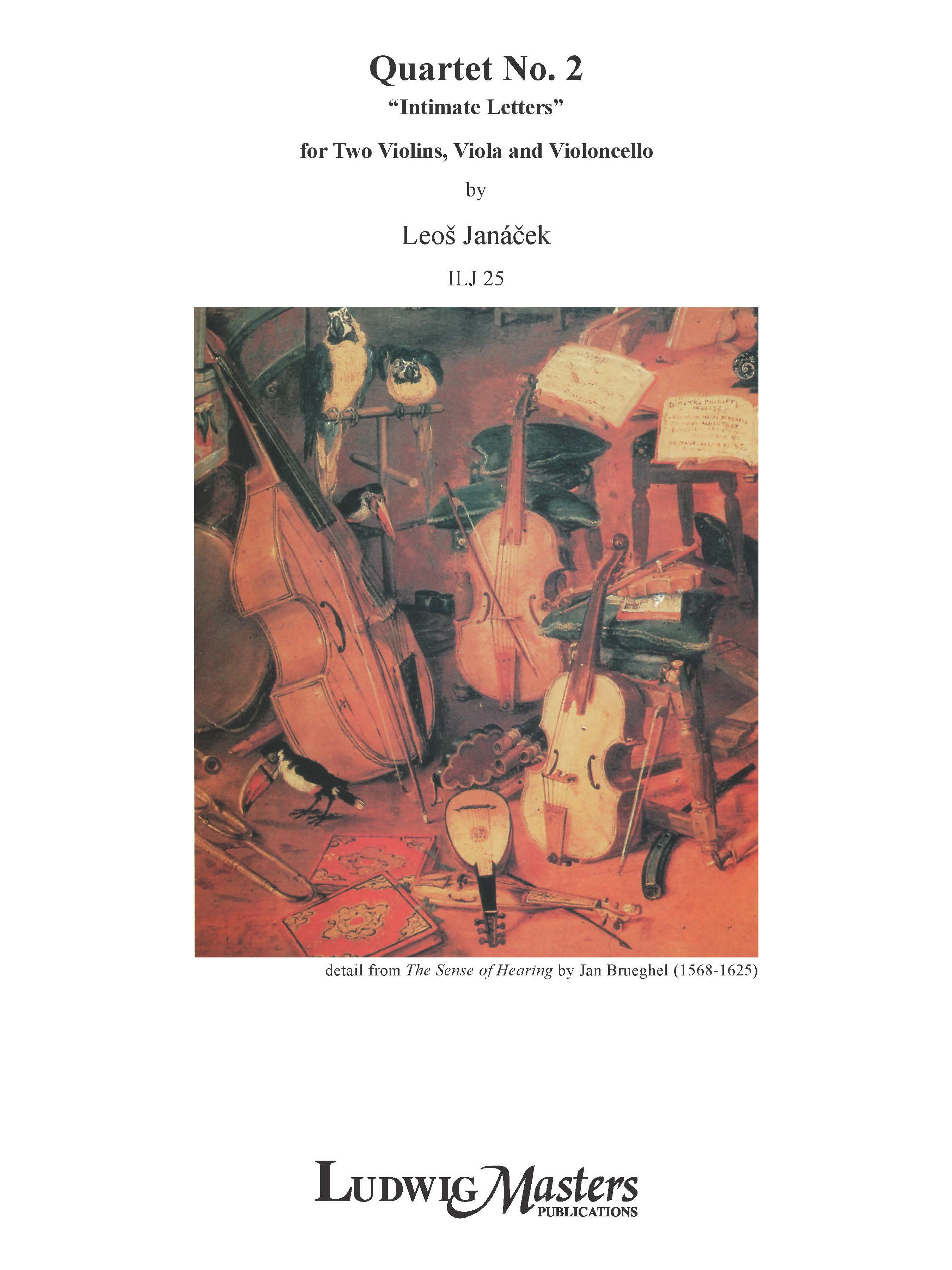 Quartet No. 2 "Intimate Letters" Cover Image