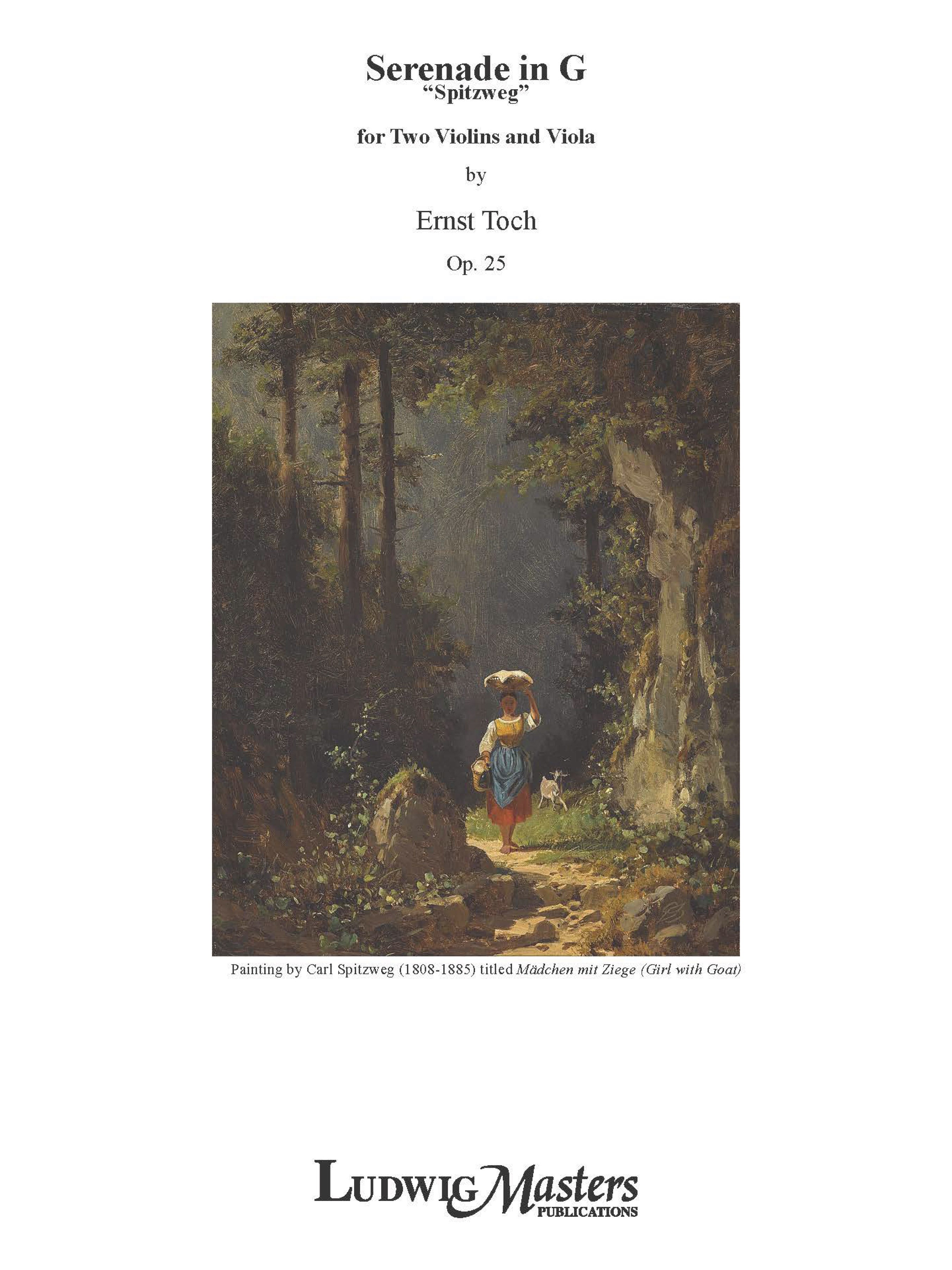 Serenade (Spitzweg) in G, Op. 25 Cover Image