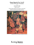 Piano Quartet No. 2 in Eb, Op .87/B. 162 (critical edition) Cover Image