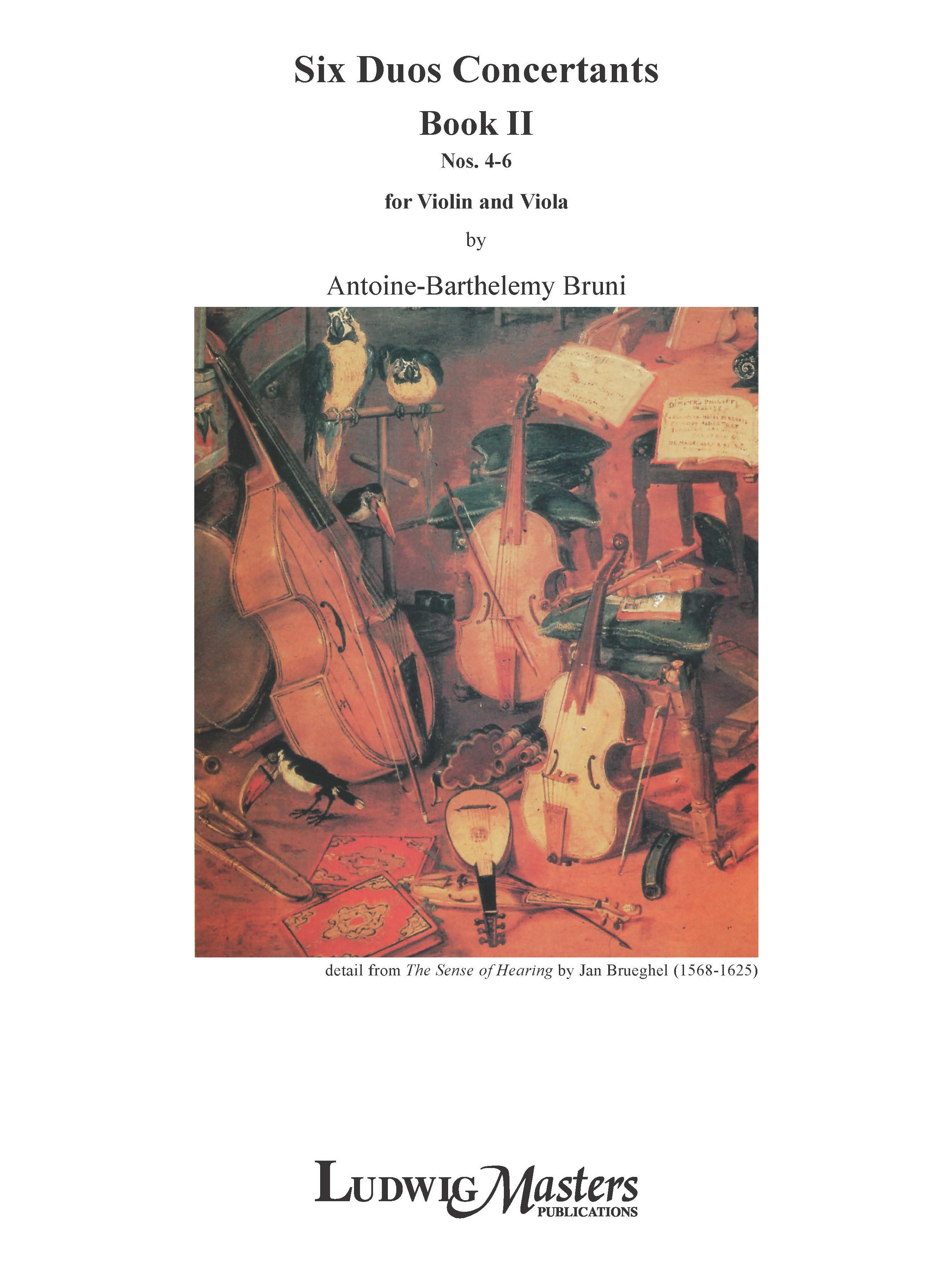 Six Duos Concertants, Op. 4, Book 2, Nos. 4-6 Cover Image