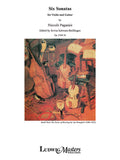 Six Sonatas for Violin and Guitar, Op. 2/MS 26 Cover Image