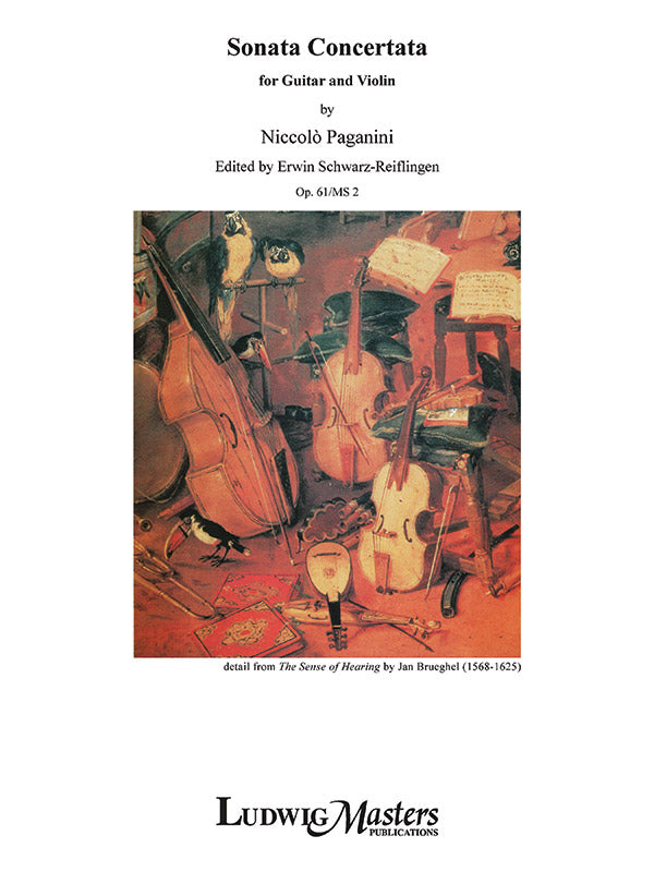 Sonata Concertata for Guitar and Violin in A Major, Op. 61/MS 2 Cover Image