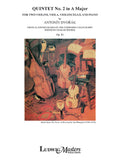 Piano Quintet No. 2 in A Major, Op. 81 (critical edition) Cover Image