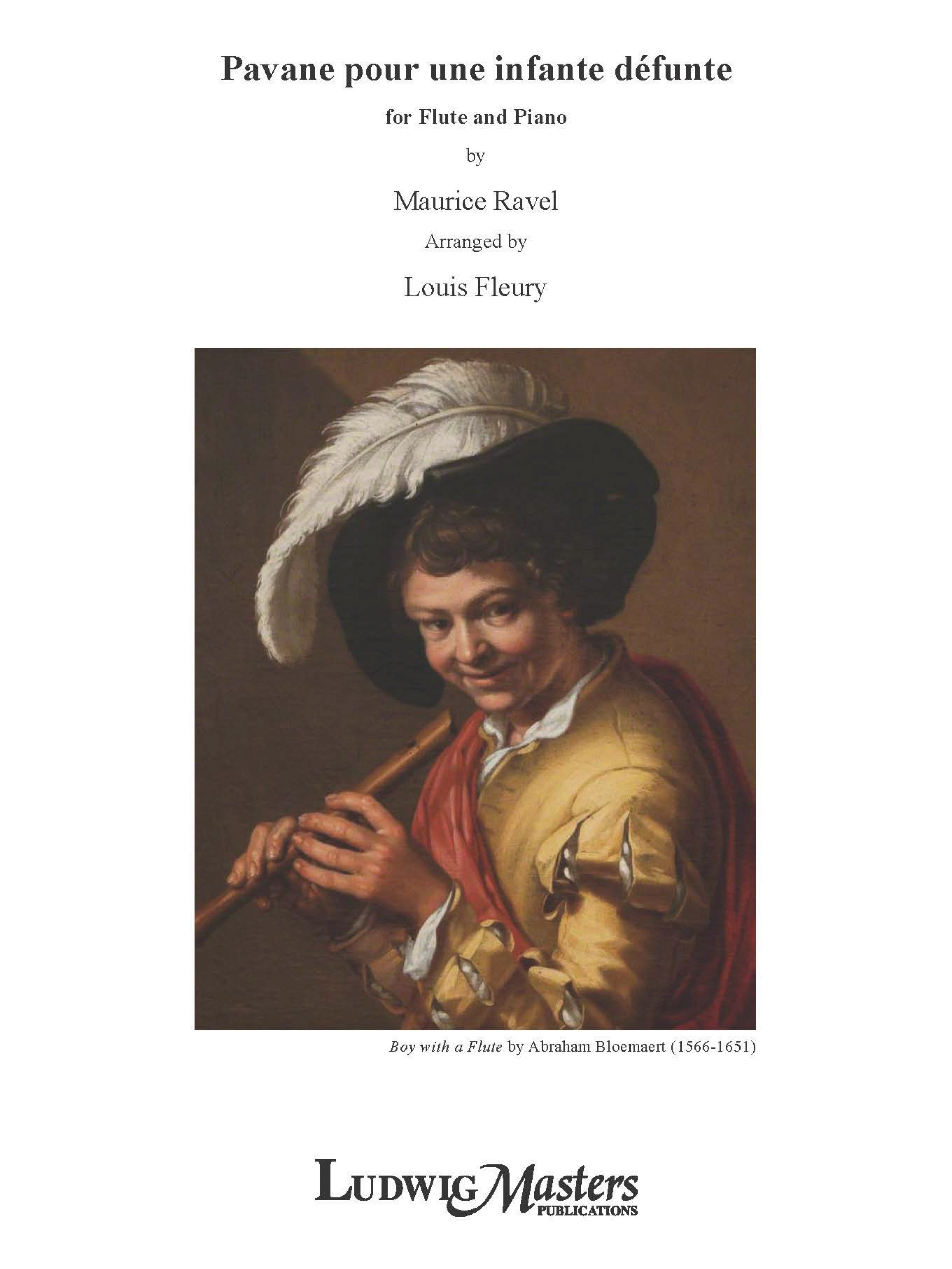 Pavane pour une Infante Defunte (Pavane for a Dead Princess) for Flute and Piano Cover Image