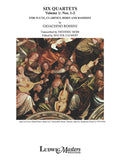 Six Quartets Vol. 1: Nos. 1-3 Cover Image