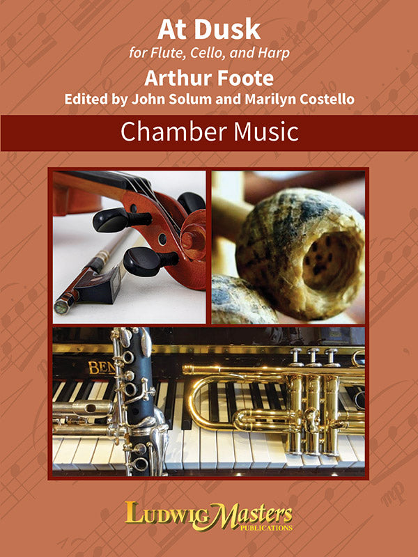 At Dusk for Flute, Cello and Harp Cover Image