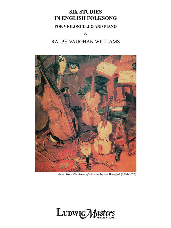 Six Studies in English Folksong for Cello and Piano Cover Image
